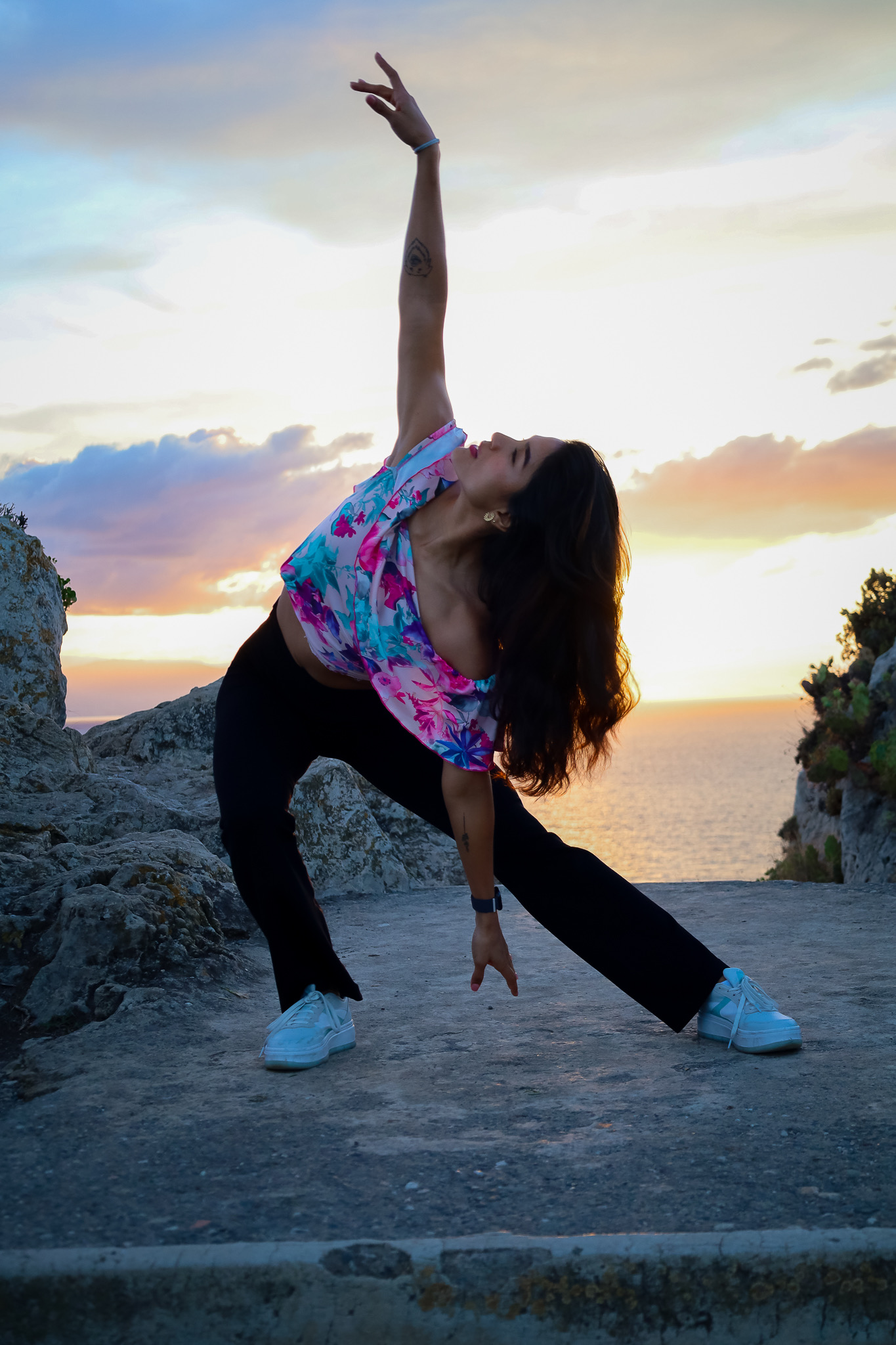 Movimiento consciente violeta moves